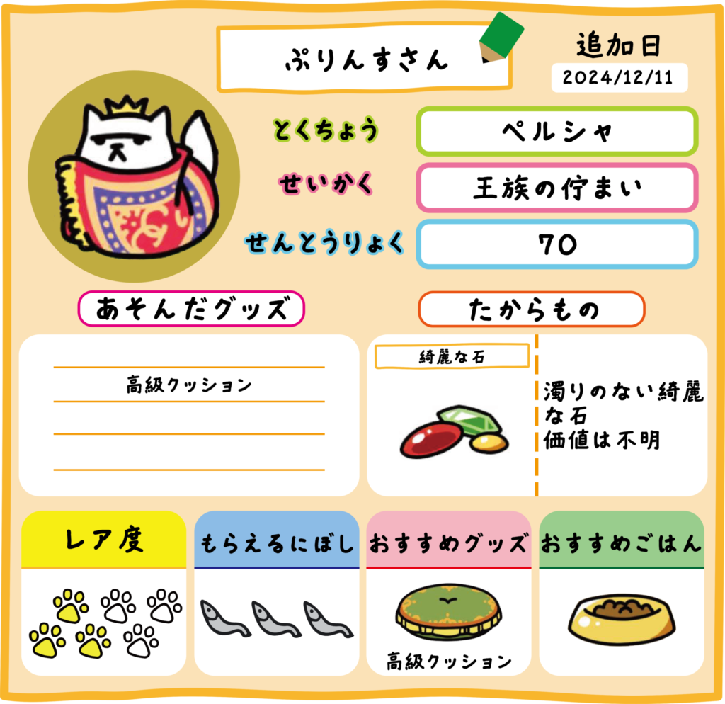 レアねこ | ねこあつめ2 完全攻略 ねこあつめ1〜70全て