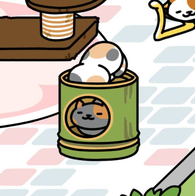 うすみけさん ごめん寝　フラワーガーデン