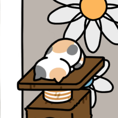 うすみけさん ごめん寝　モダンスタイル（２）