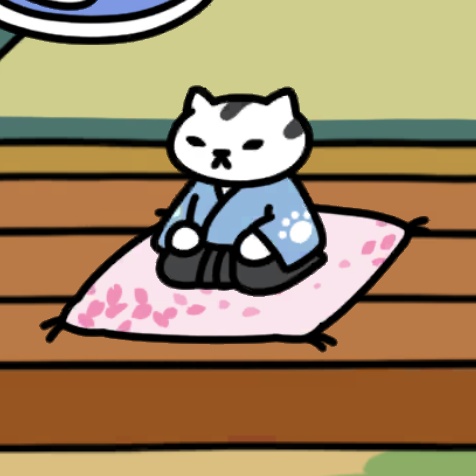 おさむらいさん　池と床の間２