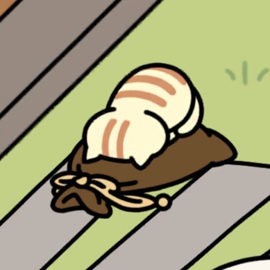 くりーむとらさん ごめん寝　いつもの２