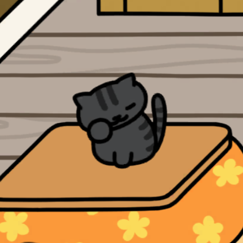 くろとらさん ねむねむ　カリカリ西部劇