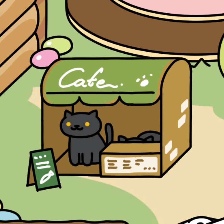 くろねこさん　スイーツガーデン