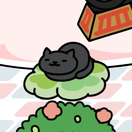 くろねこさん　フラワーガーデン