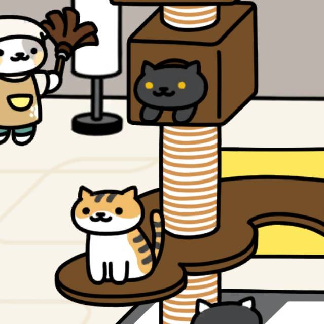 くろねこさん、しろきじさん　モダンスタイル