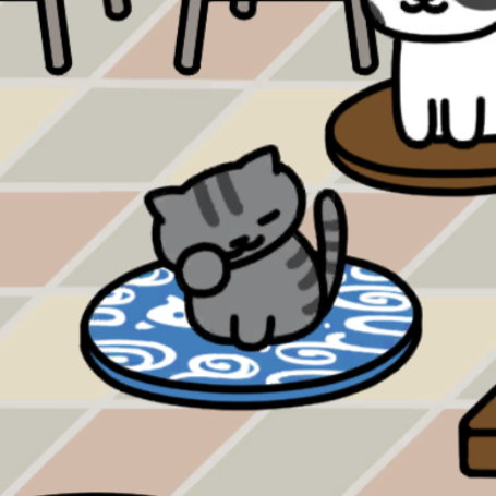 さばとらさん ねむねむ　カフェスペース