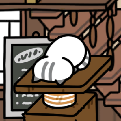 しまぽいんとさん ごめん寝　カフェスペース