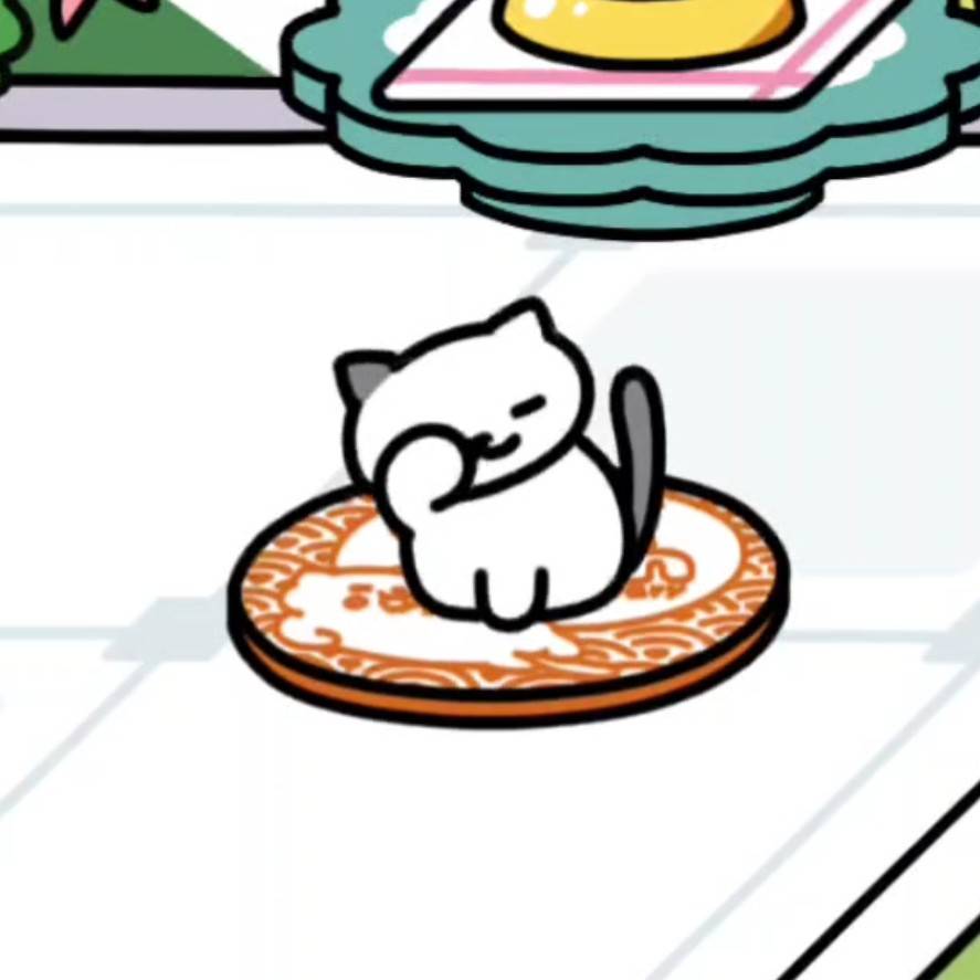 しろおっどさん ねむねむ フラワーガーデン