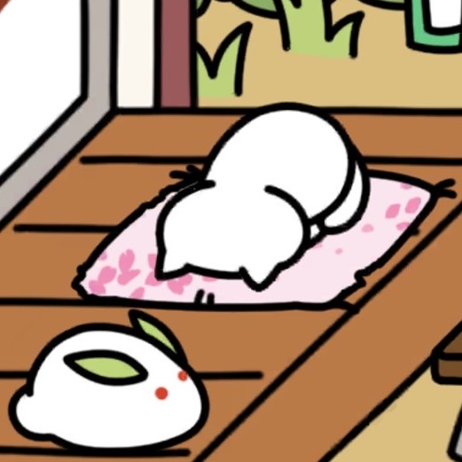 しろねこさん ごめん寝　いつもの１（２）