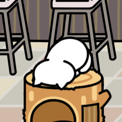 しろねこさん ごめん寝　カフェスペース（３）