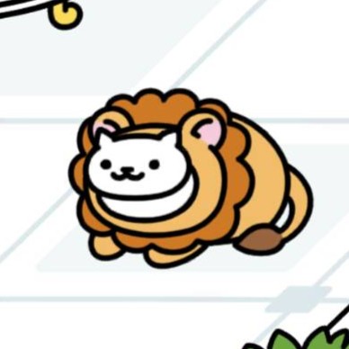 しろねこさん なりきりライオン