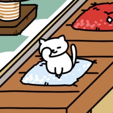 しろねこさん ねむねむ　いつもの１