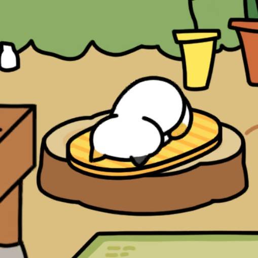 しろみけさん ごめん寝　いつもの１