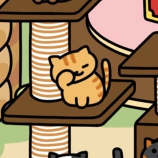 ちゃとらさん ねむねむ　スイーツガーデン