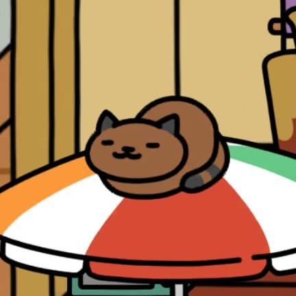 ちょこさん　池と床の間２