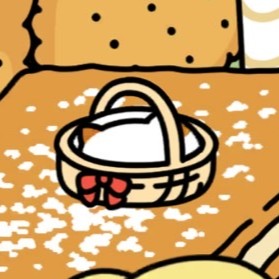 とびがらさん 花カゴ