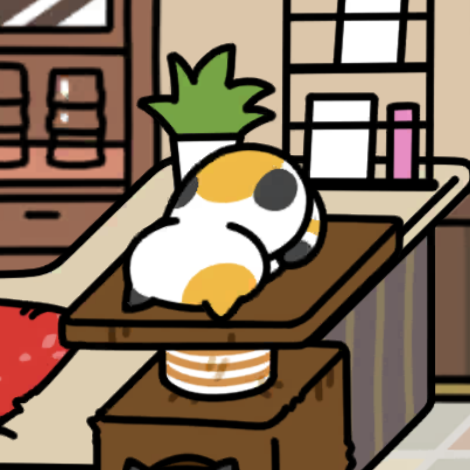 とびみけさん ごめん寝　カフェスペース（３）