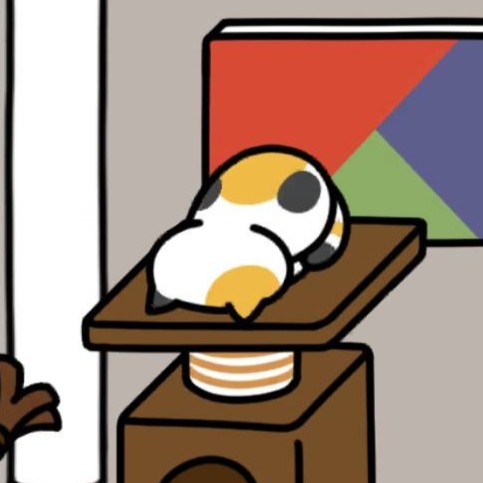 とびみけさん ごめん寝　モダンスタイル