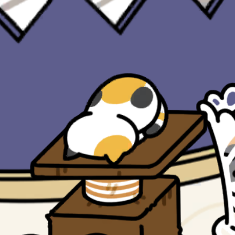 とびみけさん ごめん寝　モダンスタイル