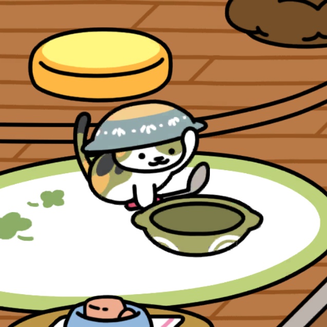 なべねこさん　ウッドデッキ