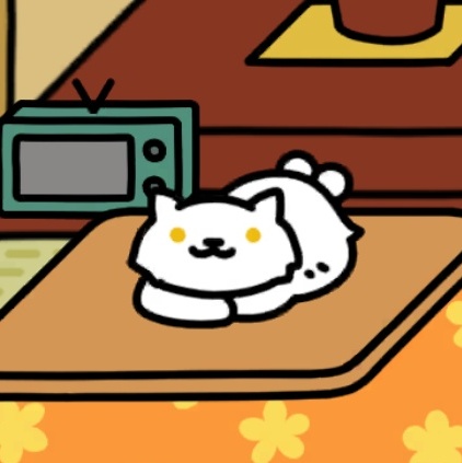 ねこまたさん　池と床の間３