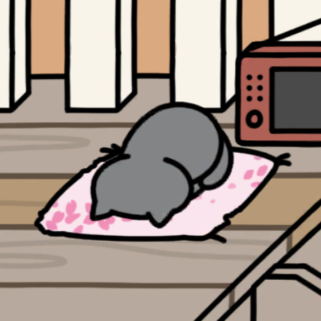 はいいろさん ごめん寝　カリカリ西部劇