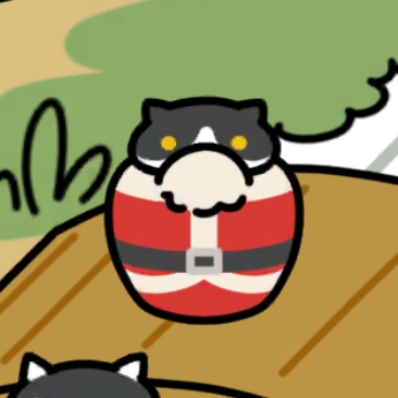 はちわれさん　池と床の間