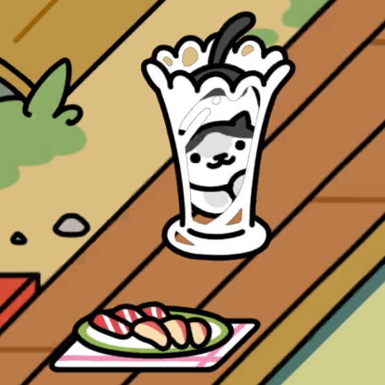 ふじでこさん 池と床の間