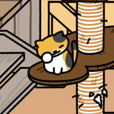 みけさん ねむねむ　カリカリ西部劇