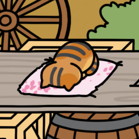 むぎわらさん ごめん寝　カリカリ西部劇