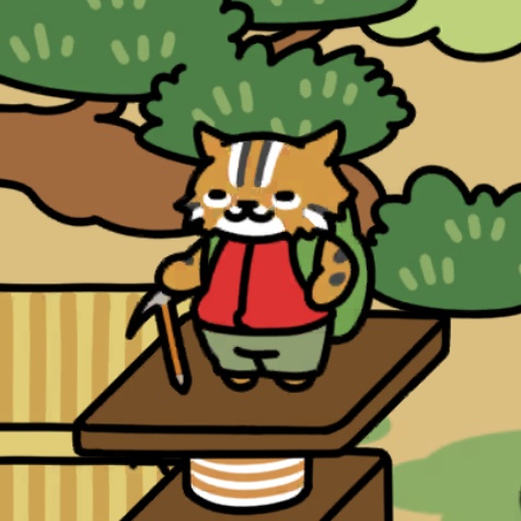 やまねこさん　池と床の間