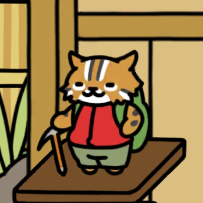 やまねこさん　池と床の間２