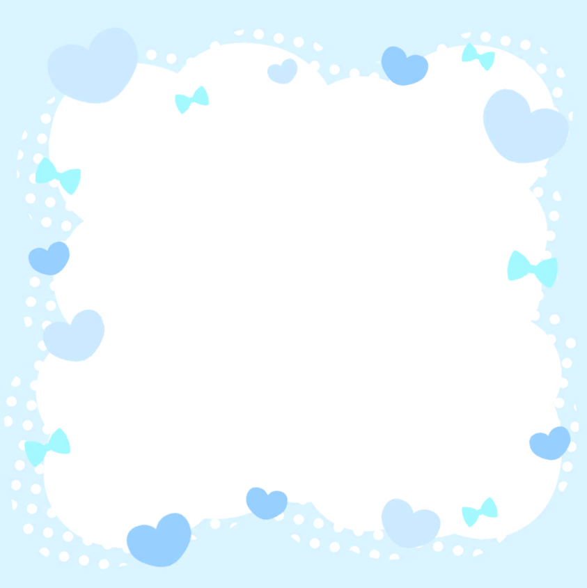 台紙 ハート模様2