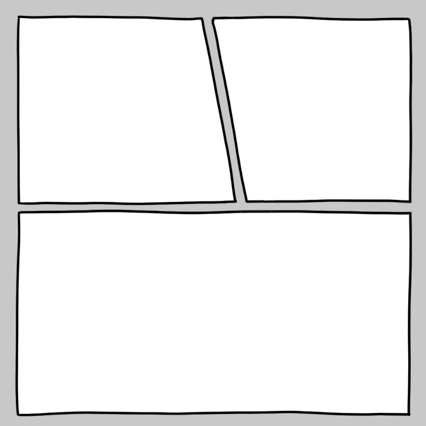 台紙 マンガ風1