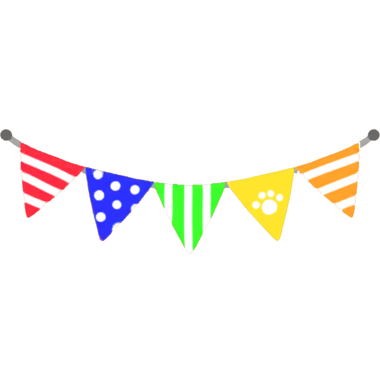 装飾 三角ガーランド1