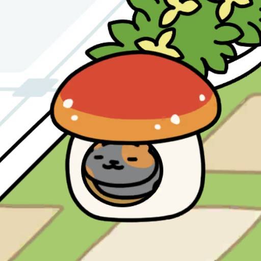 きのこクッション　しろちゃうずさん