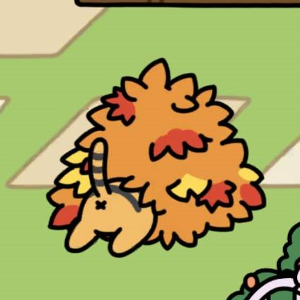 ぽんぽん落ち葉山　きじとらさん