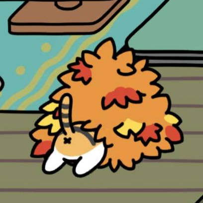 ぽんぽん落ち葉山　しろきじさん