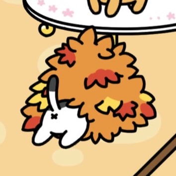 ぽんぽん落ち葉山　しろくろさん