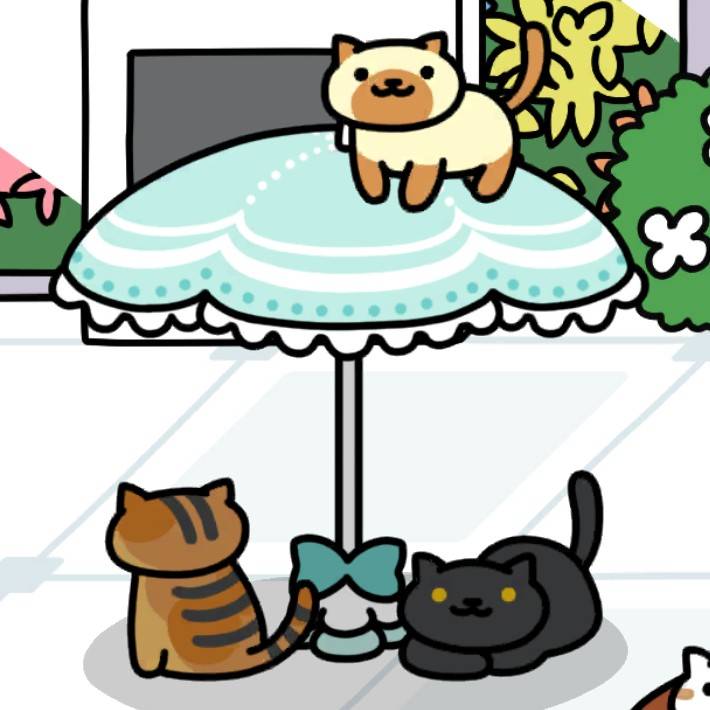 メルヘンパラソル　くろねこさん、むぎわらさん、ごーるどさん