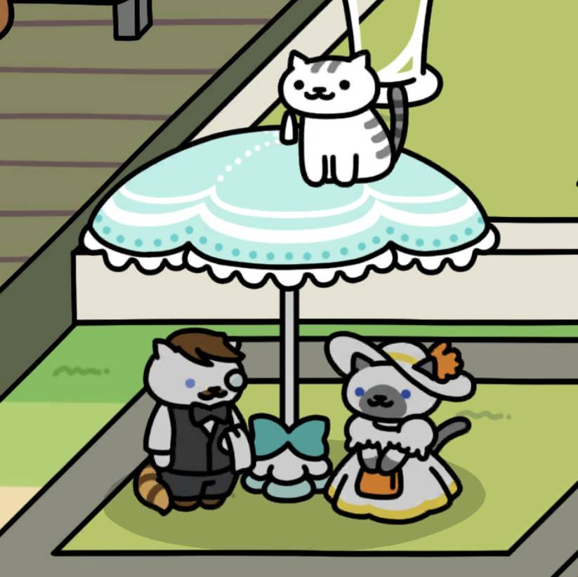 メルヘンパラソル　さふぁいあさん、せばすさん、しろとらさん