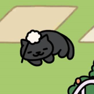 綿毛じゃらし　くろねこさん