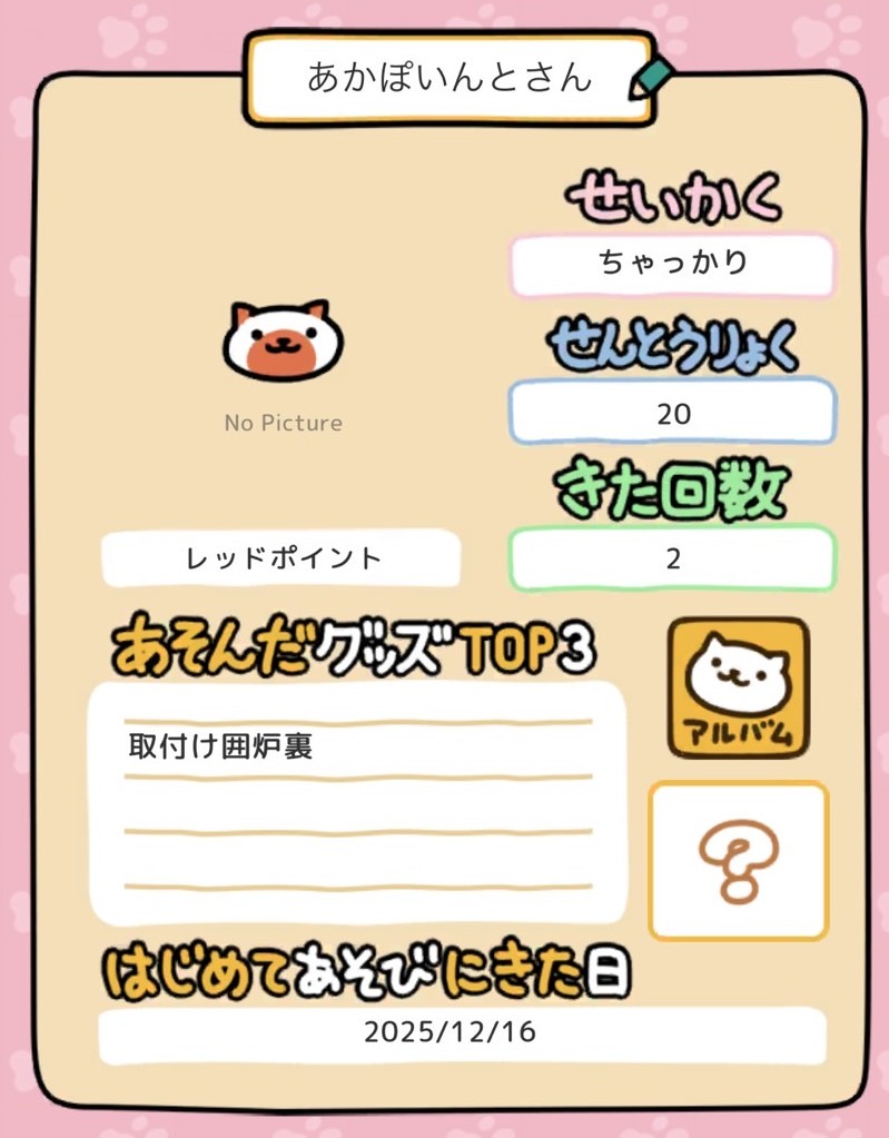 あかぽいんとさん　プロフィール