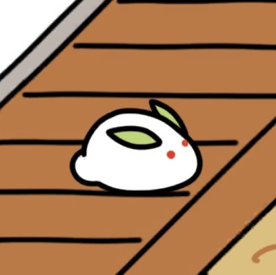 いつもの1＆2　雪うさぎ