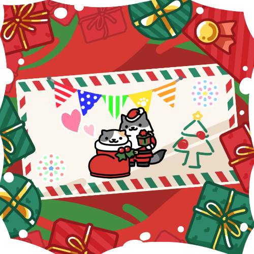 さんたさんのクリスマスカード