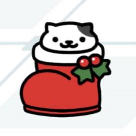 しろくろさん クリスマスブーツ