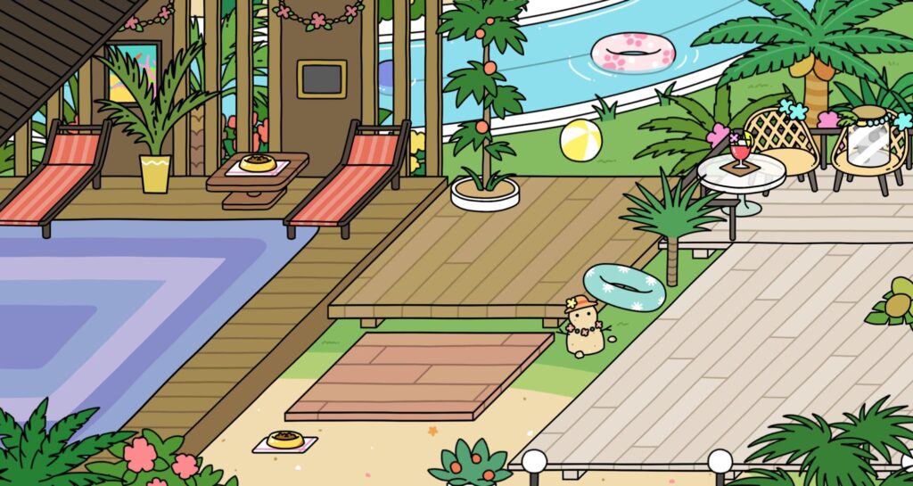 ねこのリゾート　カスタマイズ２　ウィンターver