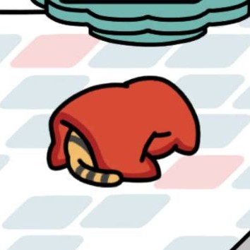 あったか毛布(赤)　しろきじさん