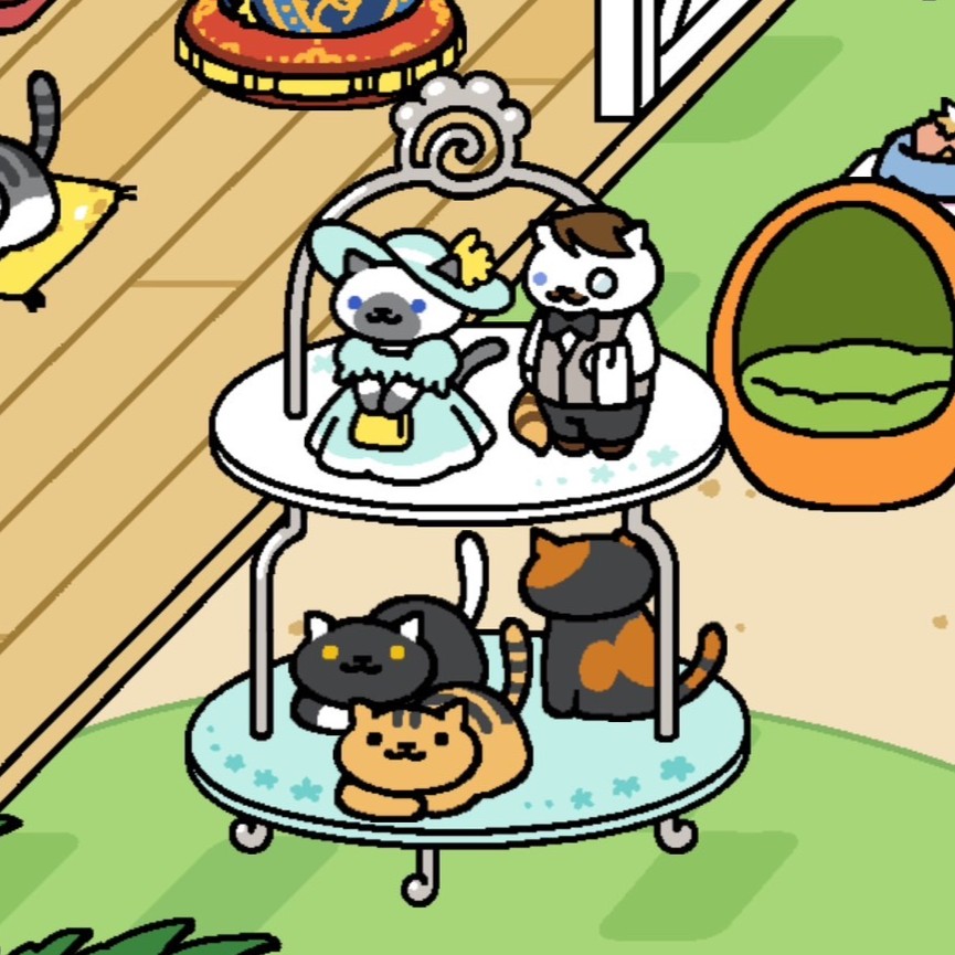 さふぁいあさん＆せばすさん　色違い　西海岸スタイル　全体