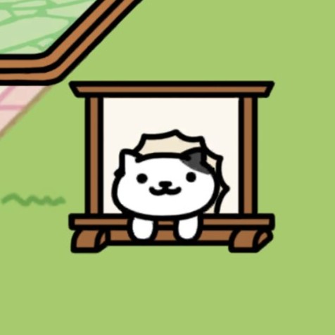 しろくろさん　障子のついたて